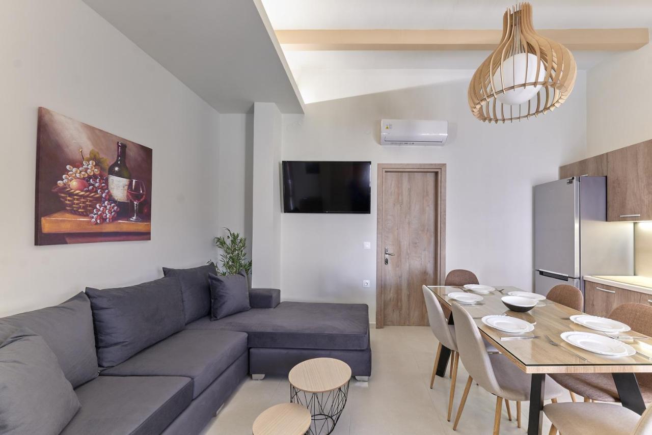 2 Bedroom Villa With Heated Swimming Pool-Spa Whirlpool-Bbq! Melidhonion  Luaran gambar