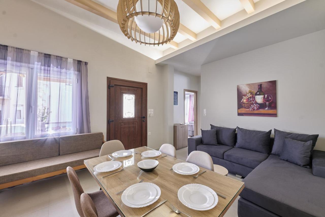 2 Bedroom Villa With Heated Swimming Pool-Spa Whirlpool-Bbq! Melidhonion  Luaran gambar
